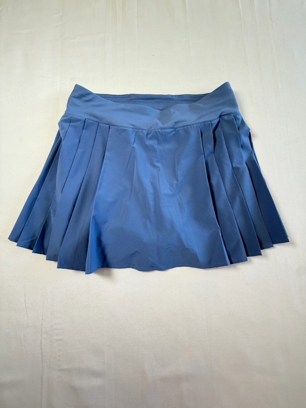 Lululemon Side Pleated Tennis Skirt Oasis Blue Size 6 Athleisure Preppy - Picture 2 of 5
